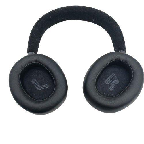 JBL Live Tune770NC Rechargeable Wireless Bluetooth Headphones, Black, Small Slit In EarCup (Shown) (WR)