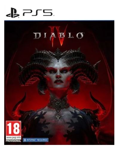 Sony Playstation 5 Diablo IV (4), Excellent Condition, With Case No Manual