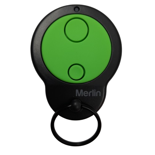 Merlin Door Transmitter Black/Green (MR)