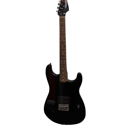 Fender Starcaster Black Mini Electric Guitar (MR)