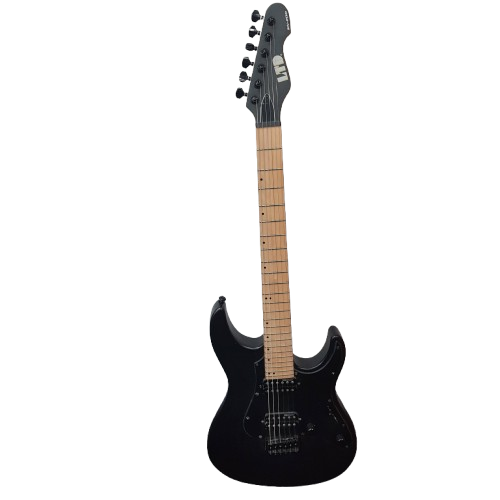 LTD SN-200 Deep Metallic Black Satin Electric Guitar (MR)