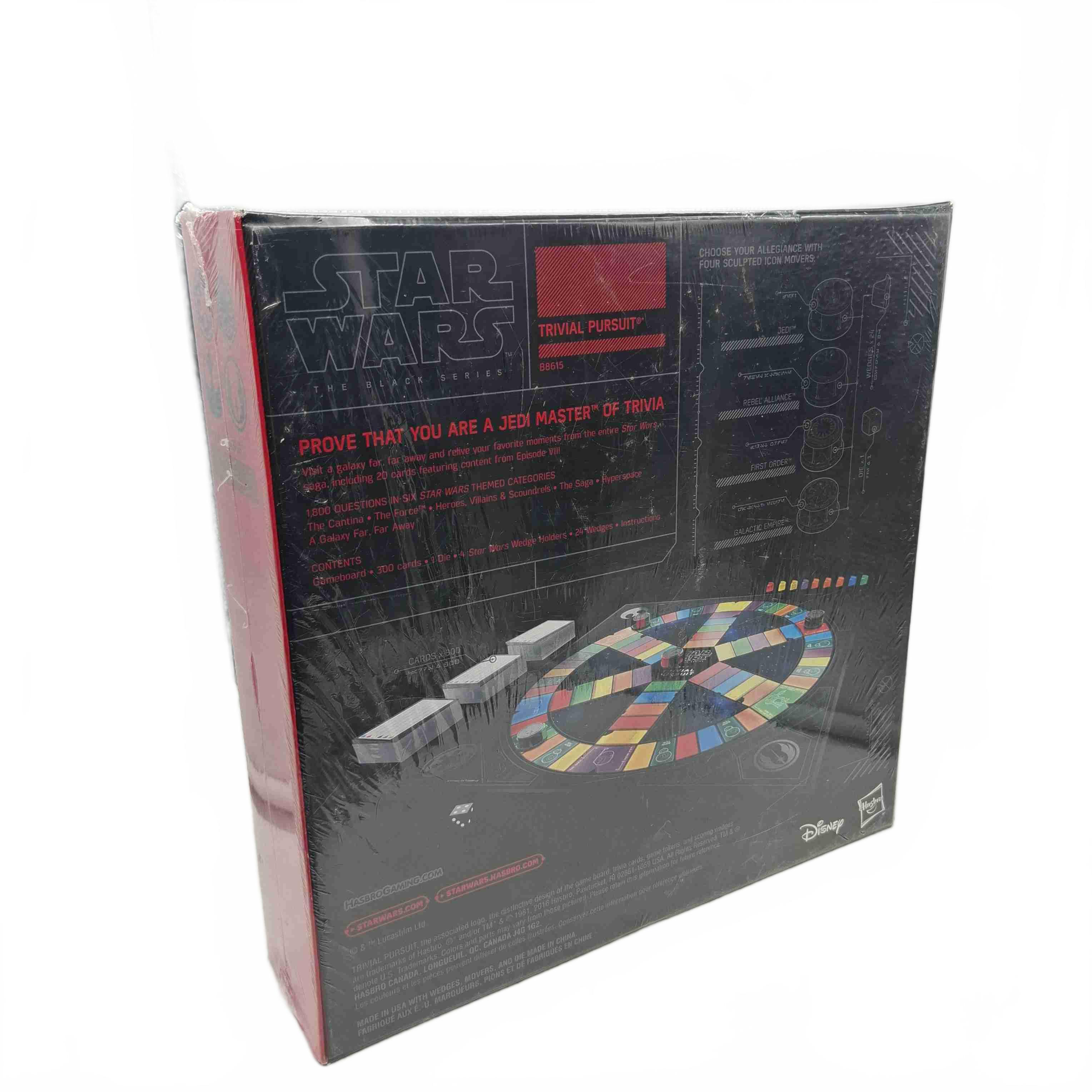 Hasbro Star Wars Trivial Pursuit The Black Series Board Game (WR 1430512)