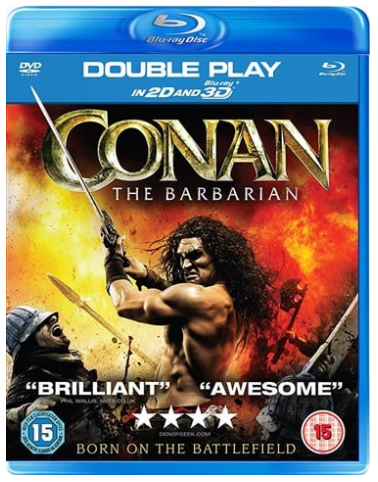 Conan Blu Ray + 3D + Digital Copy – Very Good Condition