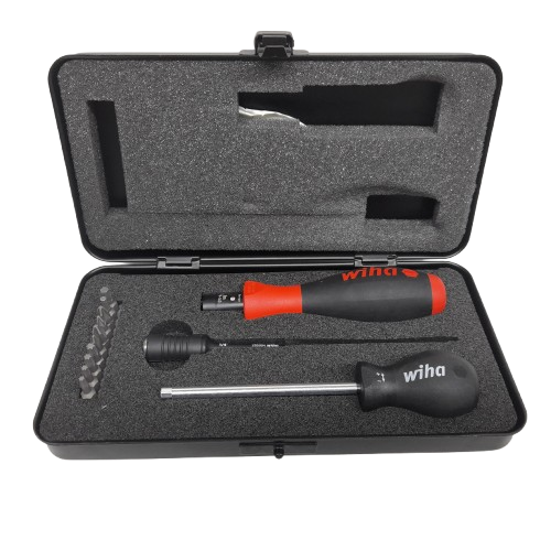 Wiha 26893 Adjustable Torque Screwdriver Set 0.8-5Nm Like New (LN-1344552)