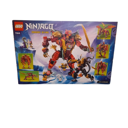 LEGO 71868 Ninjago Wyldfyre’s Transforming Dragon Mech 71868 *Box Damaged* (LN)