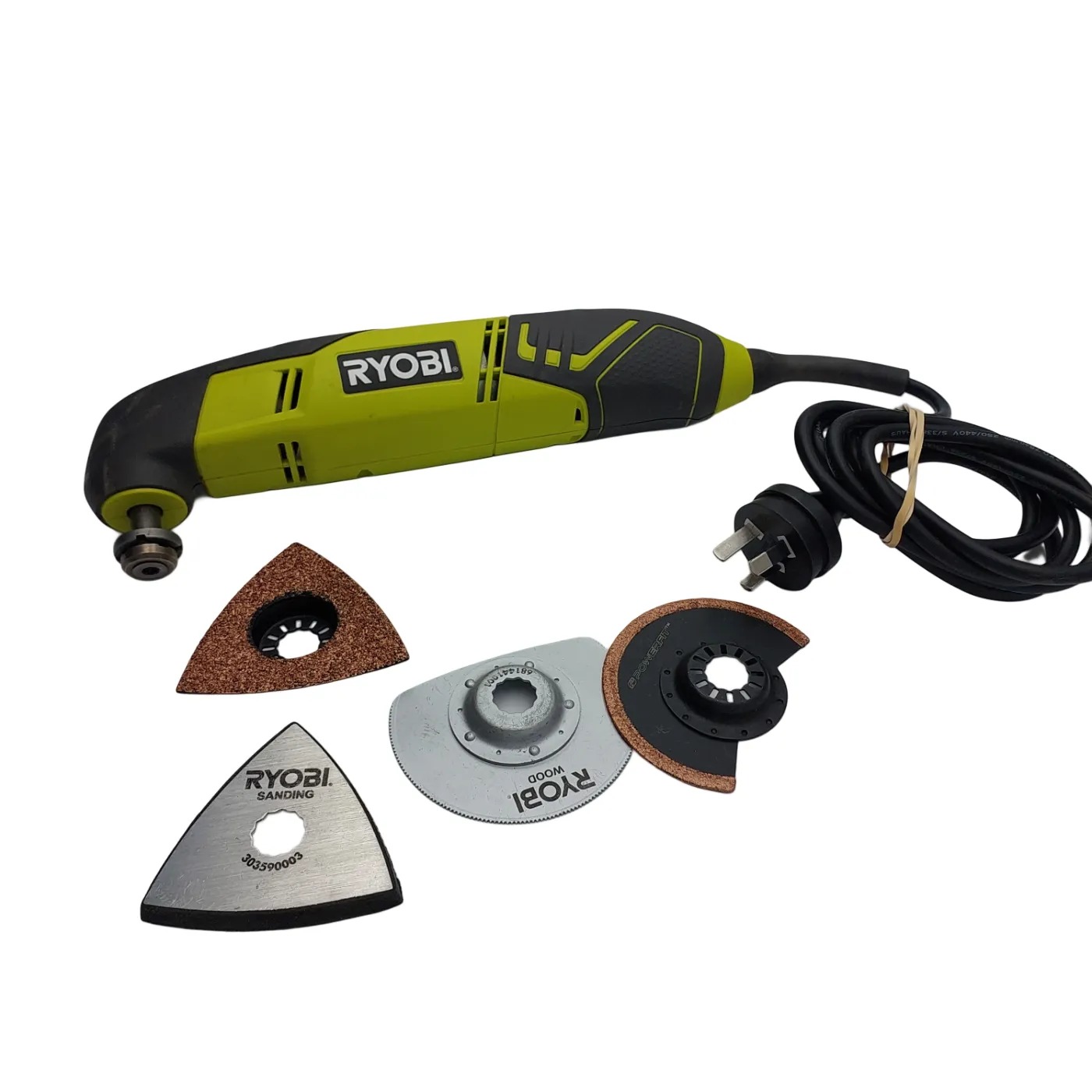 Ryobi Corded Multi Tool RMT2004 + Attachments (GB 1420259)