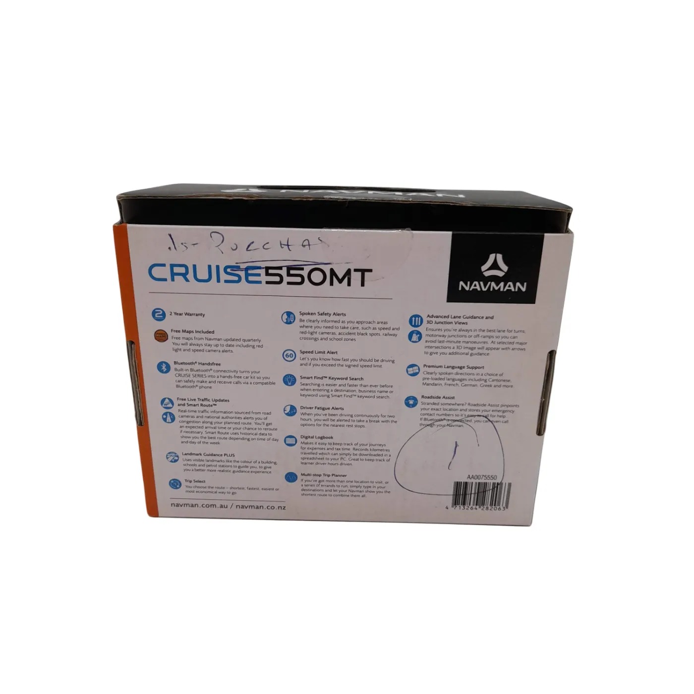Navman CRUISE550MT Car GPS (WL)