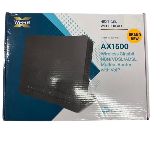 TP-Link VX220-GV2 AX1500 Wireless Modem Router (NG 146887)