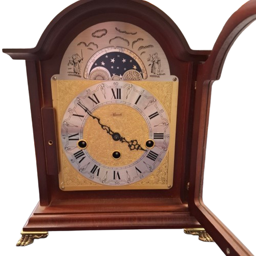 Hermle Vintage German Franz Hermle Westminster Chime Table Clock (JN)