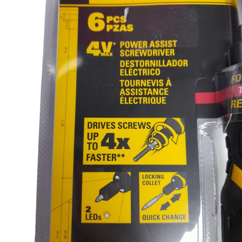 Stanley Fatmax Electric Screwdriver FMHT66719-0 Yellow And Black (LN)