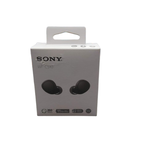 Sony WF-C510 In-Ear Earphones, Black, In Box