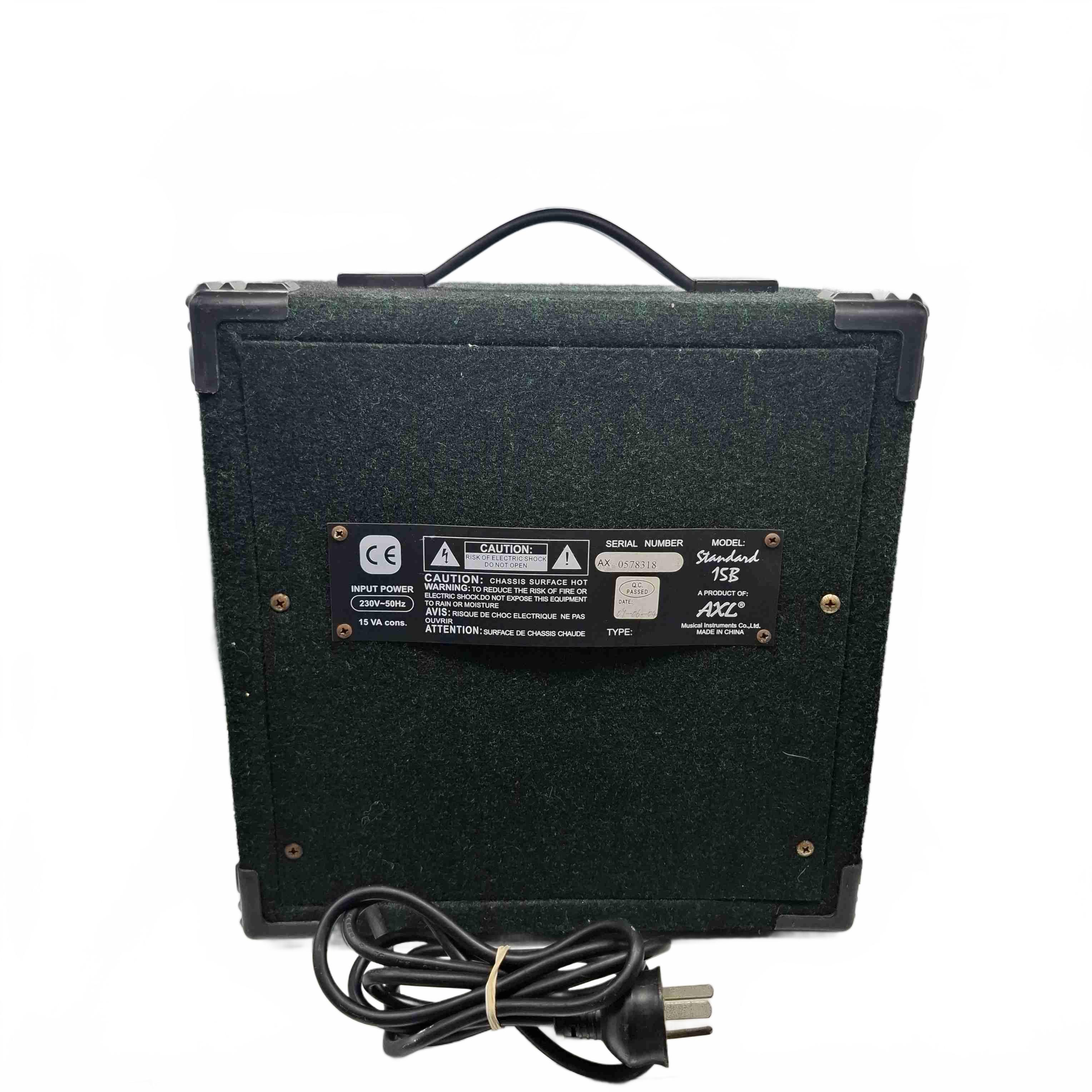AXL Amplifier Standard 1SB Johnson Black (WR 1435238)