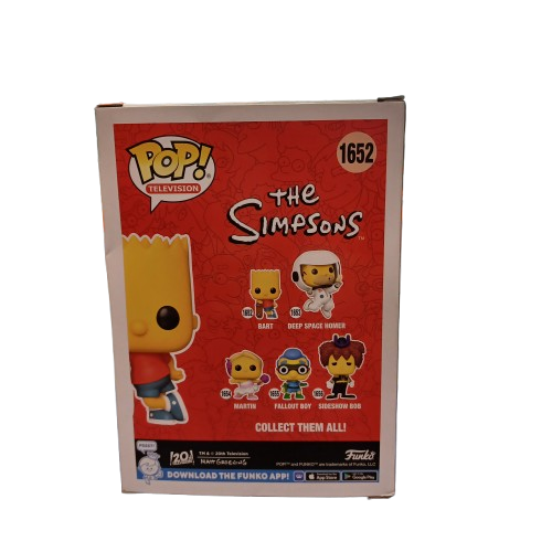 Funko Pop Bart Simpson Number 1652 (LE1343591)