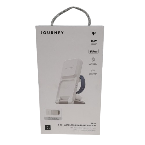 Journey Aria (JPTWC3WH) 3-In-1 Wireless Charger in Box (LN)