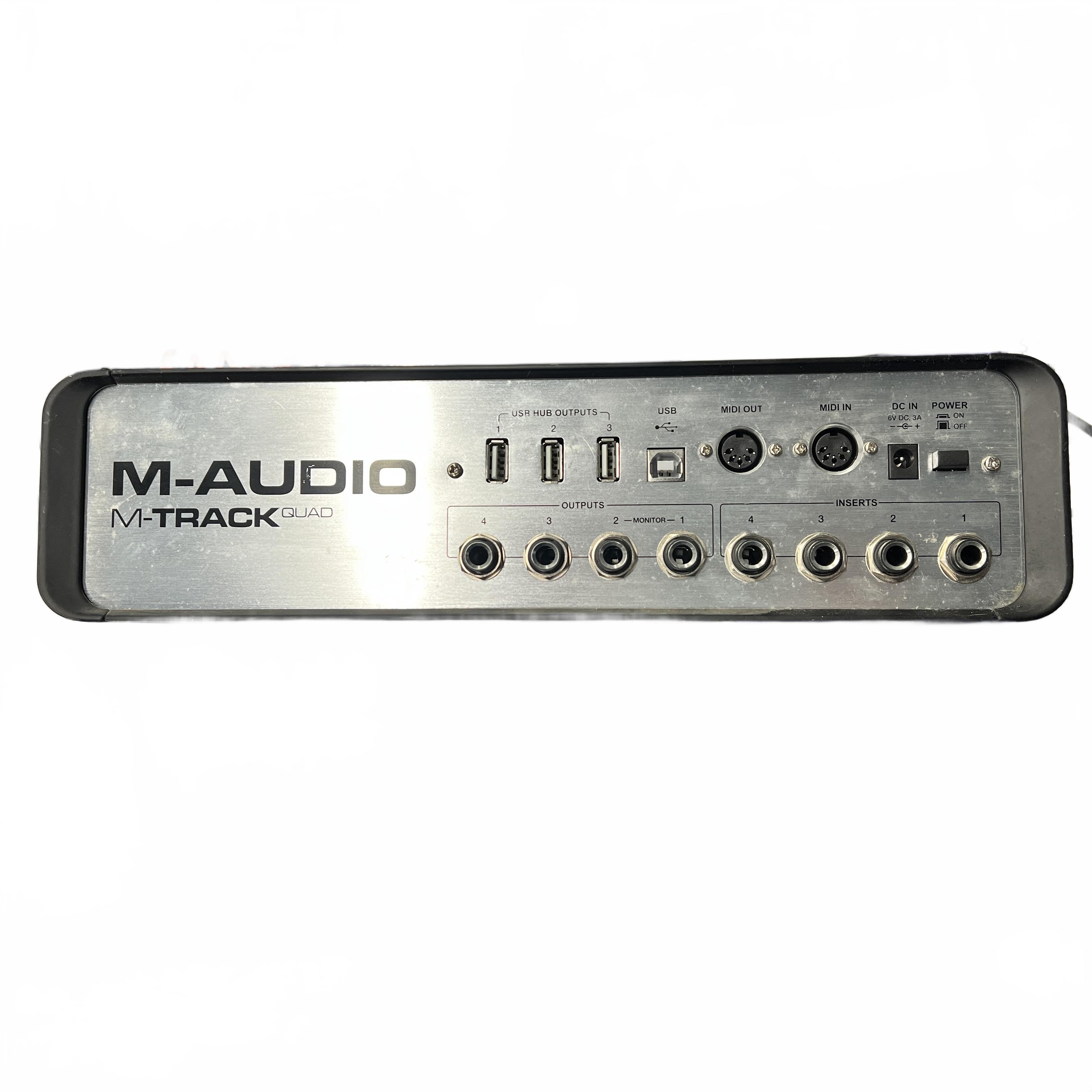 M-Audio M-Track Quad Audio Interface (MK)