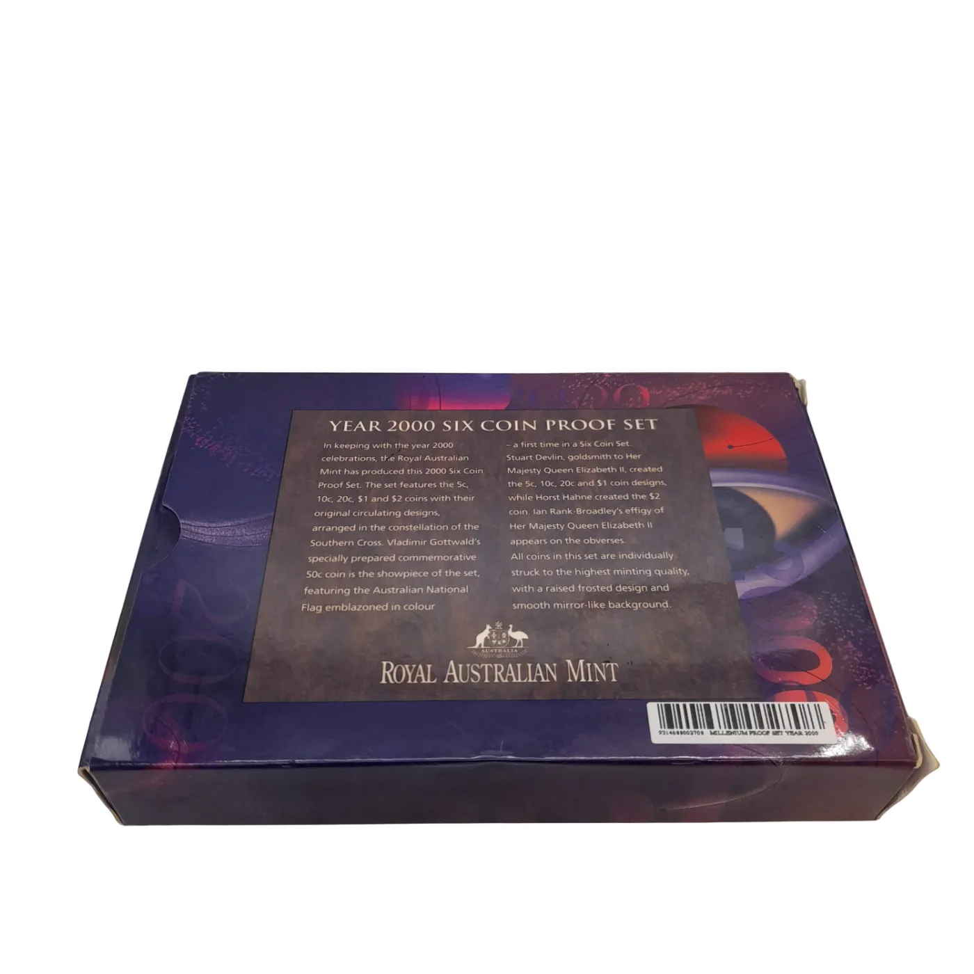 Australian Mint Year 2000 Millennium Proof Set (WL 1388911)