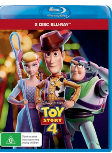 Toy Story 4 2 Disc Blu Ray Very Good Condition