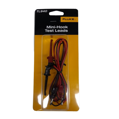Fluke TL940 Mini-Hook Test Leads Like new In Packaging