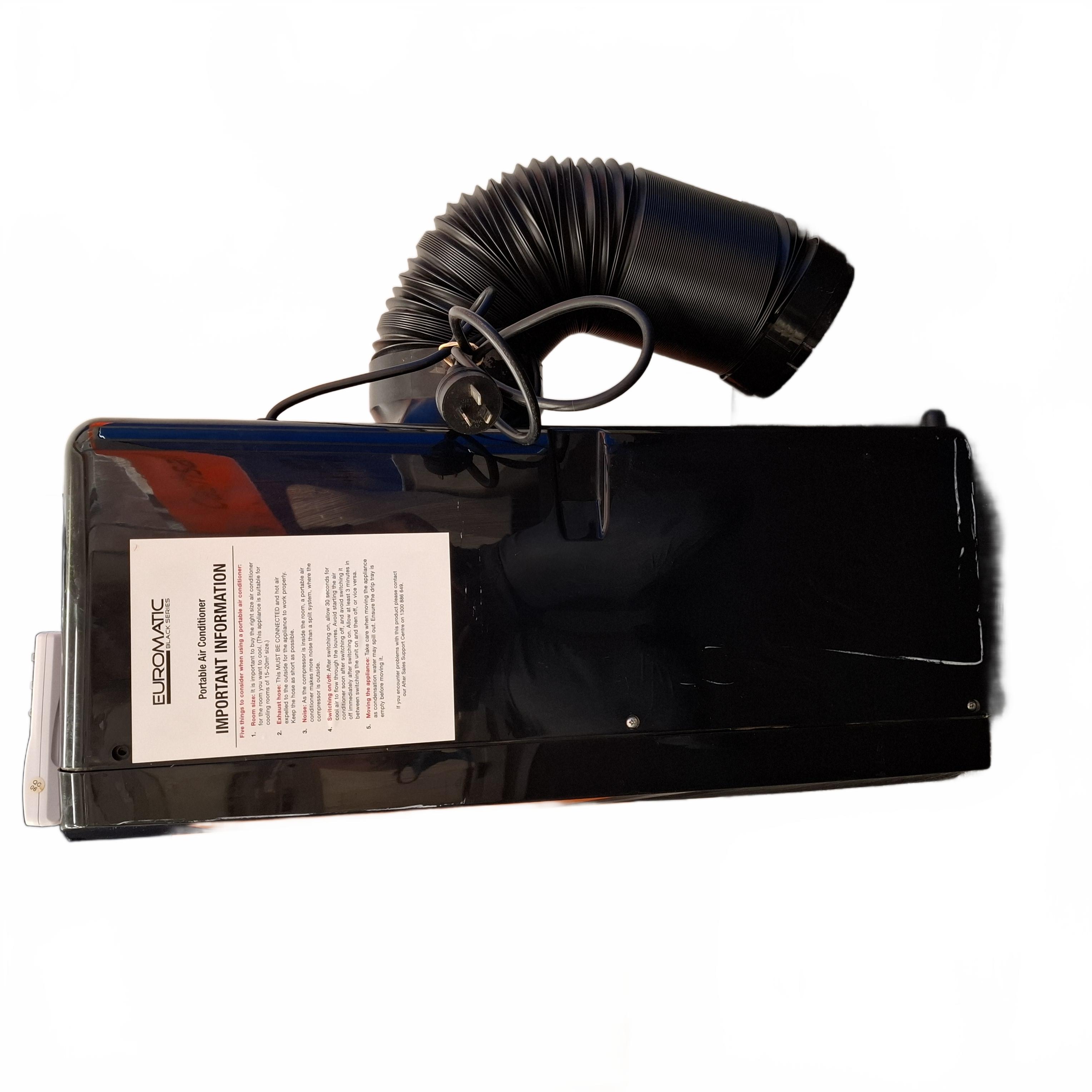 Euromatic Portable Air Conditioner EUR-A007CH Black (1431508) (JN)