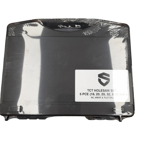Suttons Tools Holesaw Set H108 Black Sealed In Hard Case