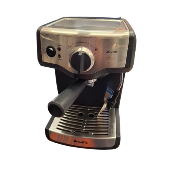 Breville BarVista BES200 Silver Coffee Machine (JN)