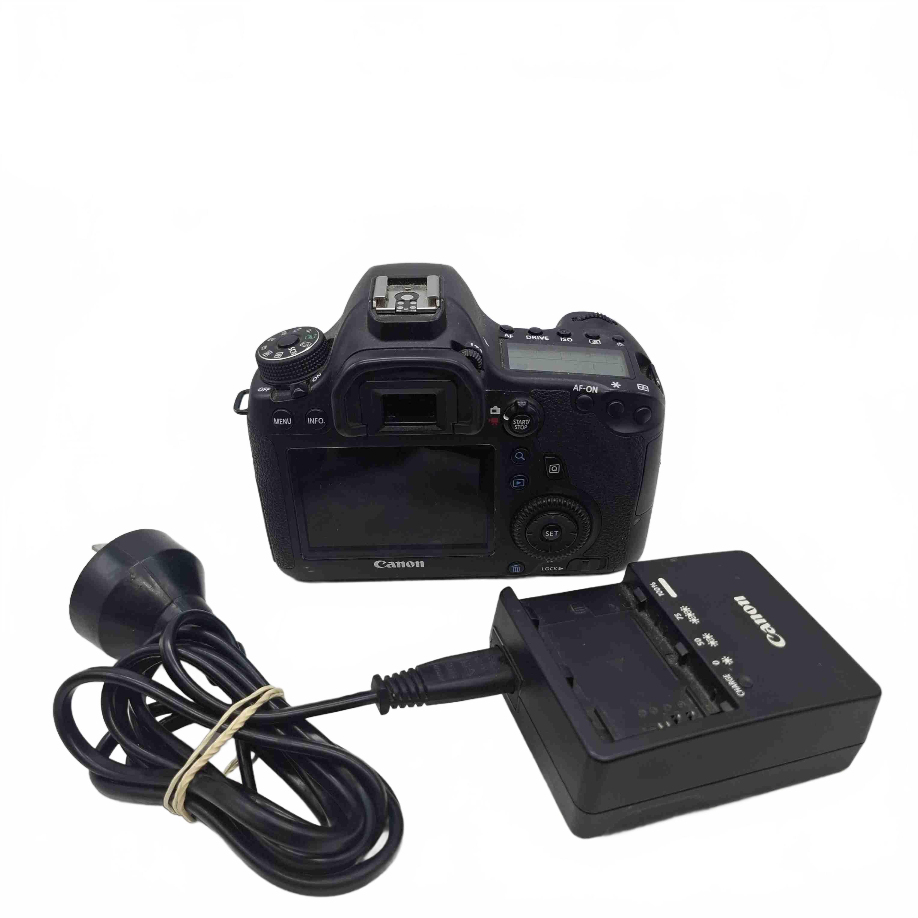 Canon DSLR Camera EOS 6D Black +Batteyr & Charger  (WR 1433700)