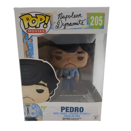Napoleon Dynamite: Pedro #205 Pop Movies Figurine Good Condition In Box (CP-1353360)