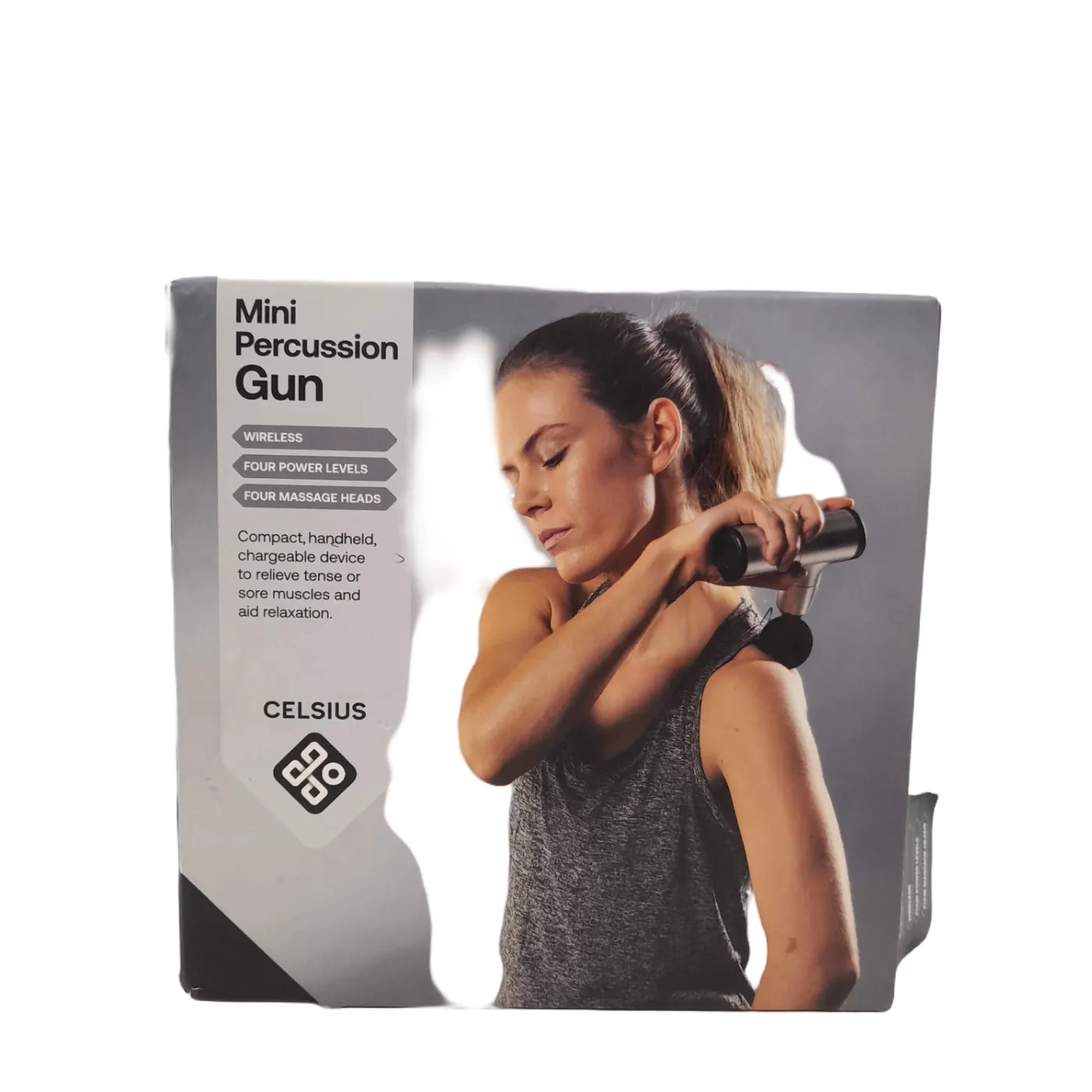 CELSIUS Massage Gun ZF-MSG White (WR)