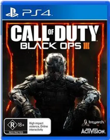 Sony Playstation 4 Game Call Of Duty Black Ops 3 Playstation 4 Good Condition no Manual