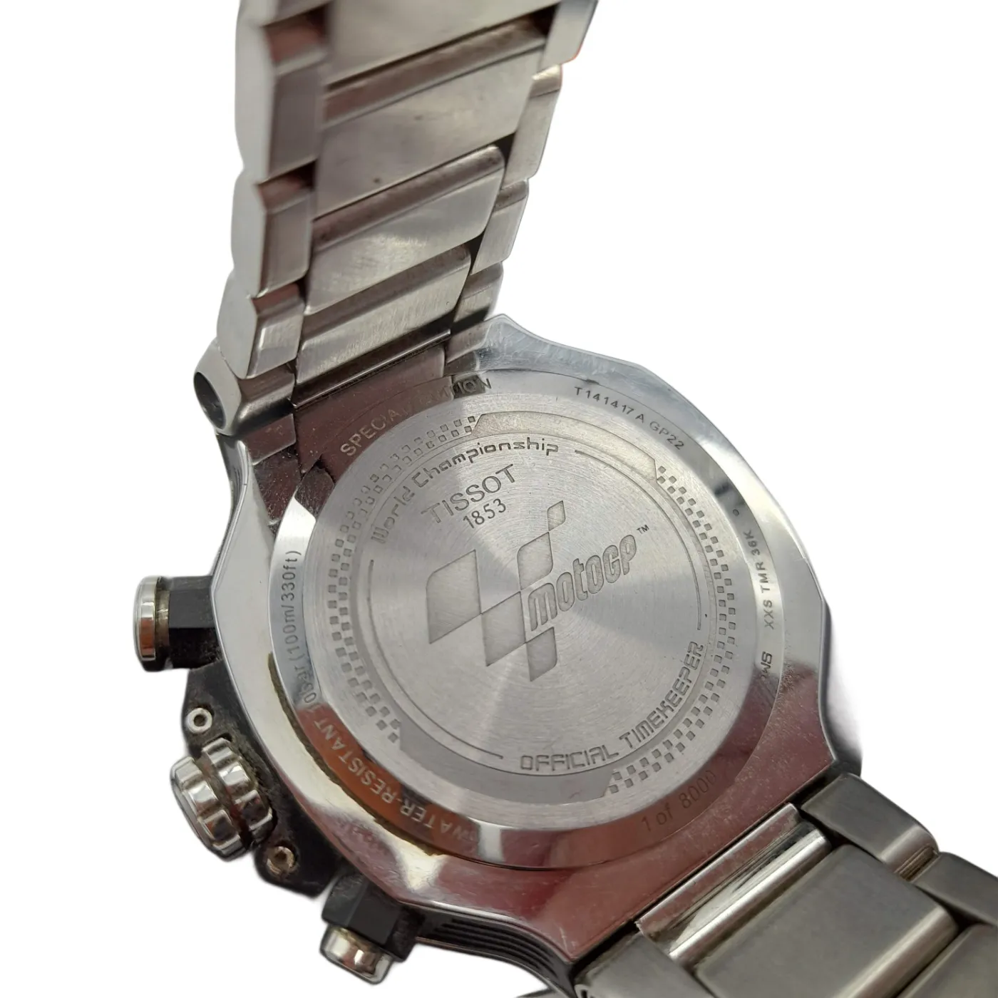 Tissot T-Race MotoGP 2022 Limited Edition T141.417.11.057.00 + Case + Box +Spare Link +Book (WL1412947)