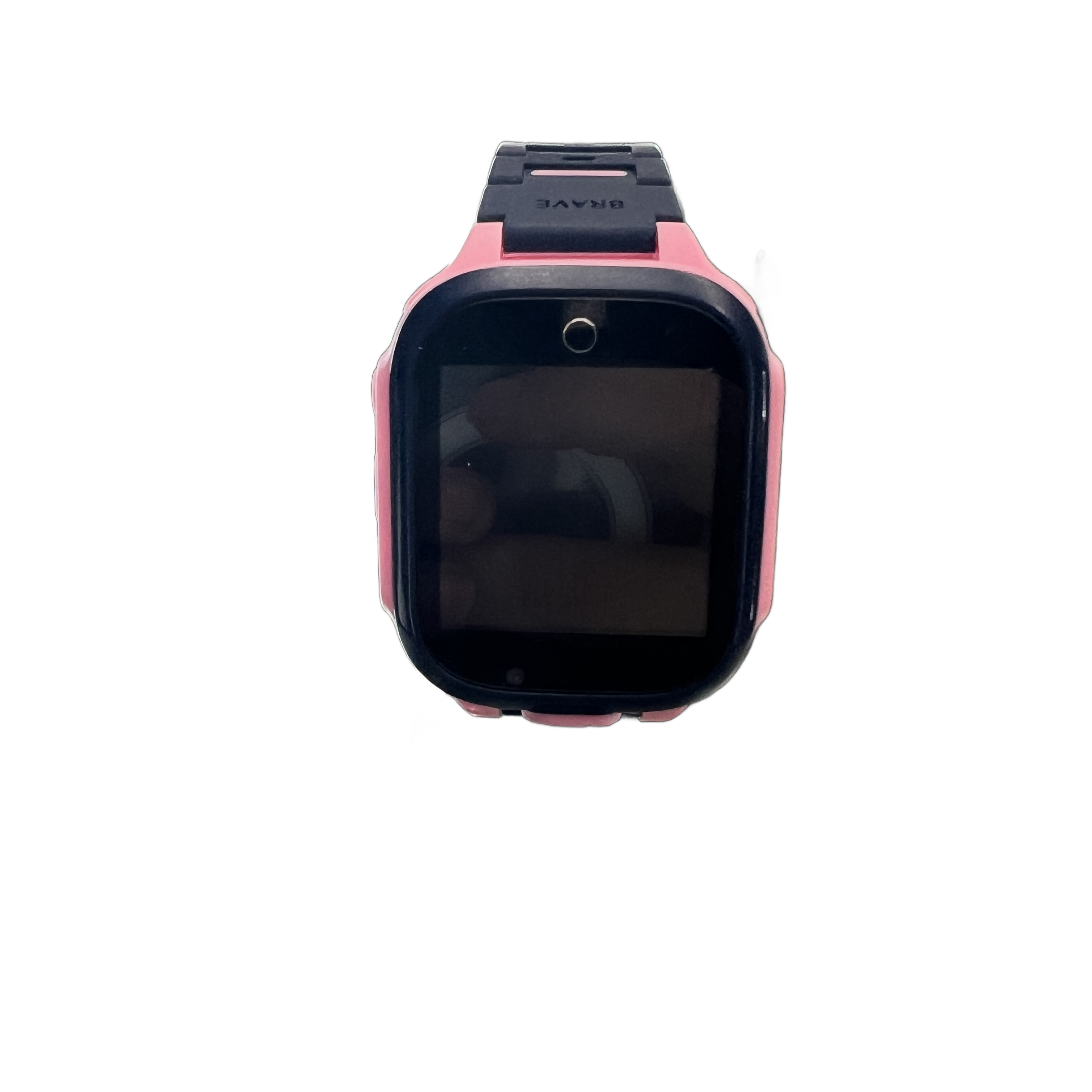 Ladies Brave Smartwatch with Pink Rubber Band (MK)