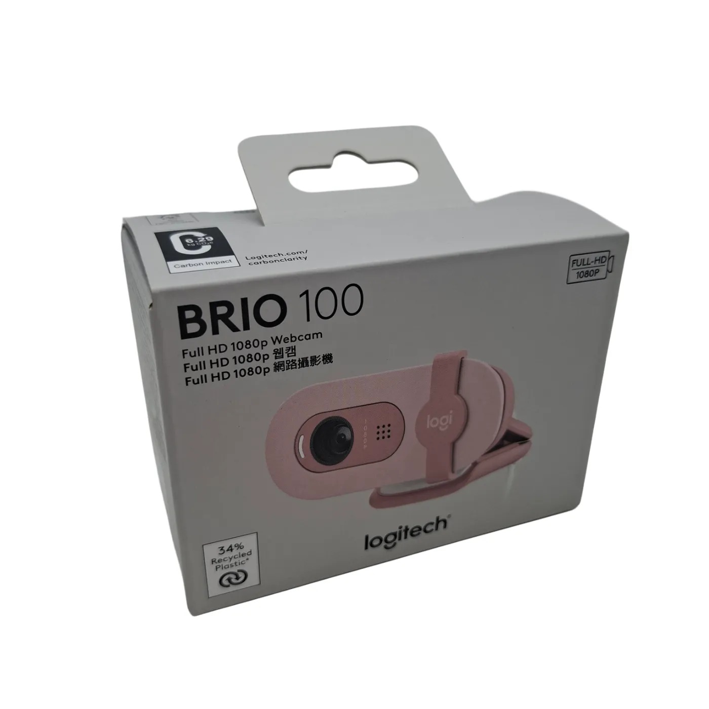 Logitech Brio 100 Full HD Webcam Pink in Box (WR1418451)