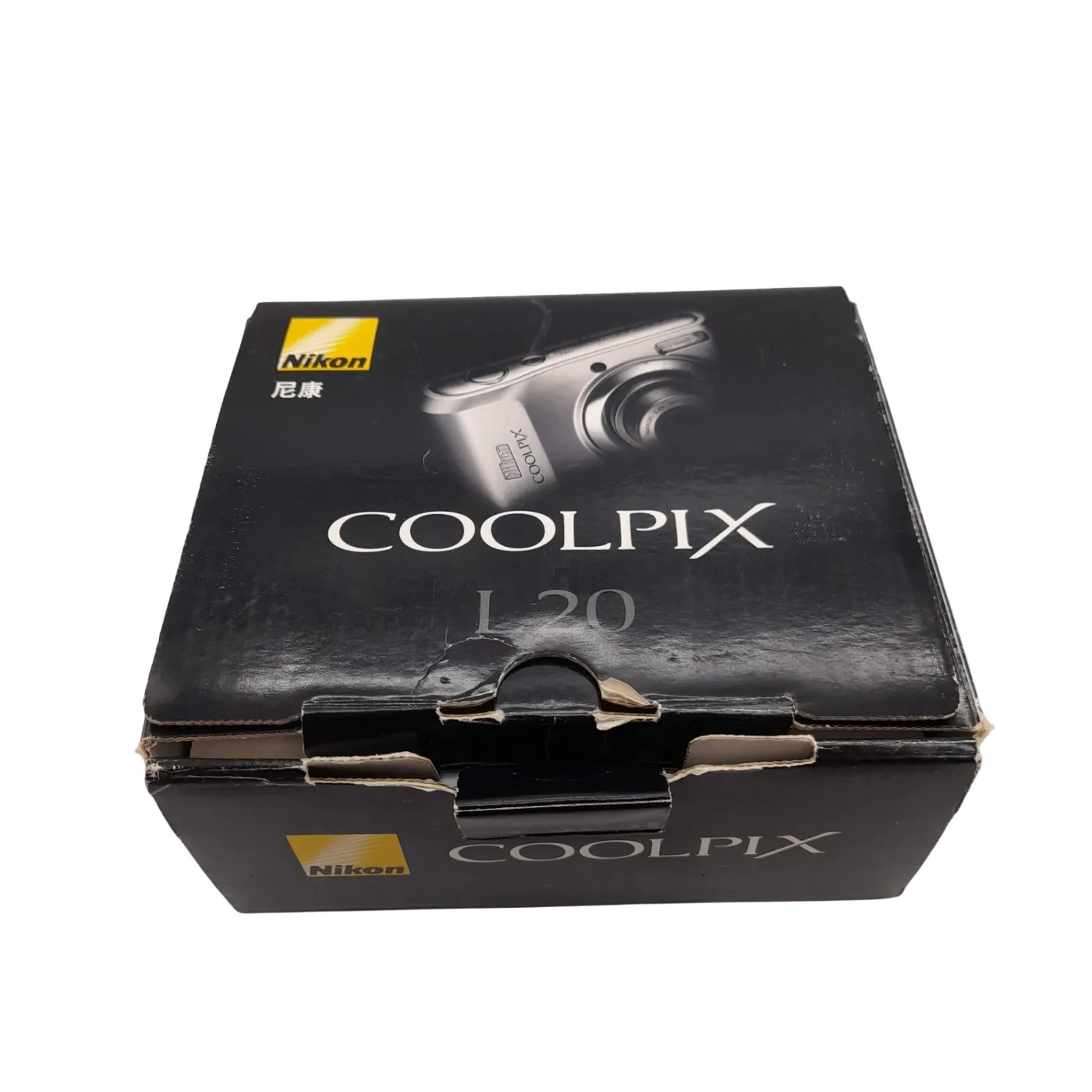 Nikon Digital Camera Coolpix L20 + Box + Manual + USB (WL 1418529)