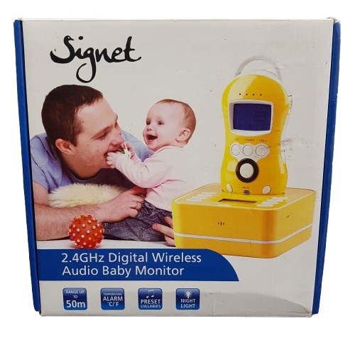 Signet 2.4ghz Digital Wireless Audio Baby Monitor In Box