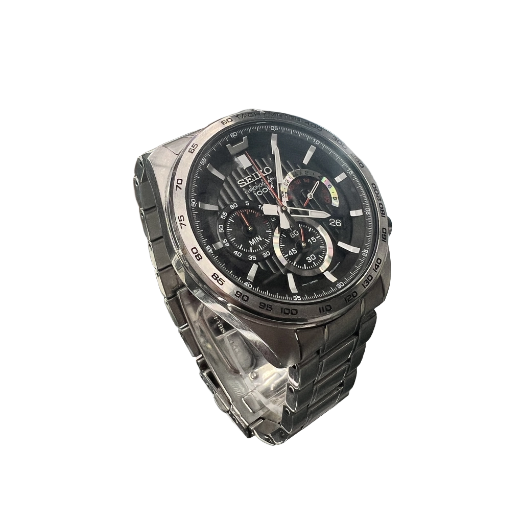 Seiko Chronograph BT63-00G0 Silver Stainless Steel Watch (MK)