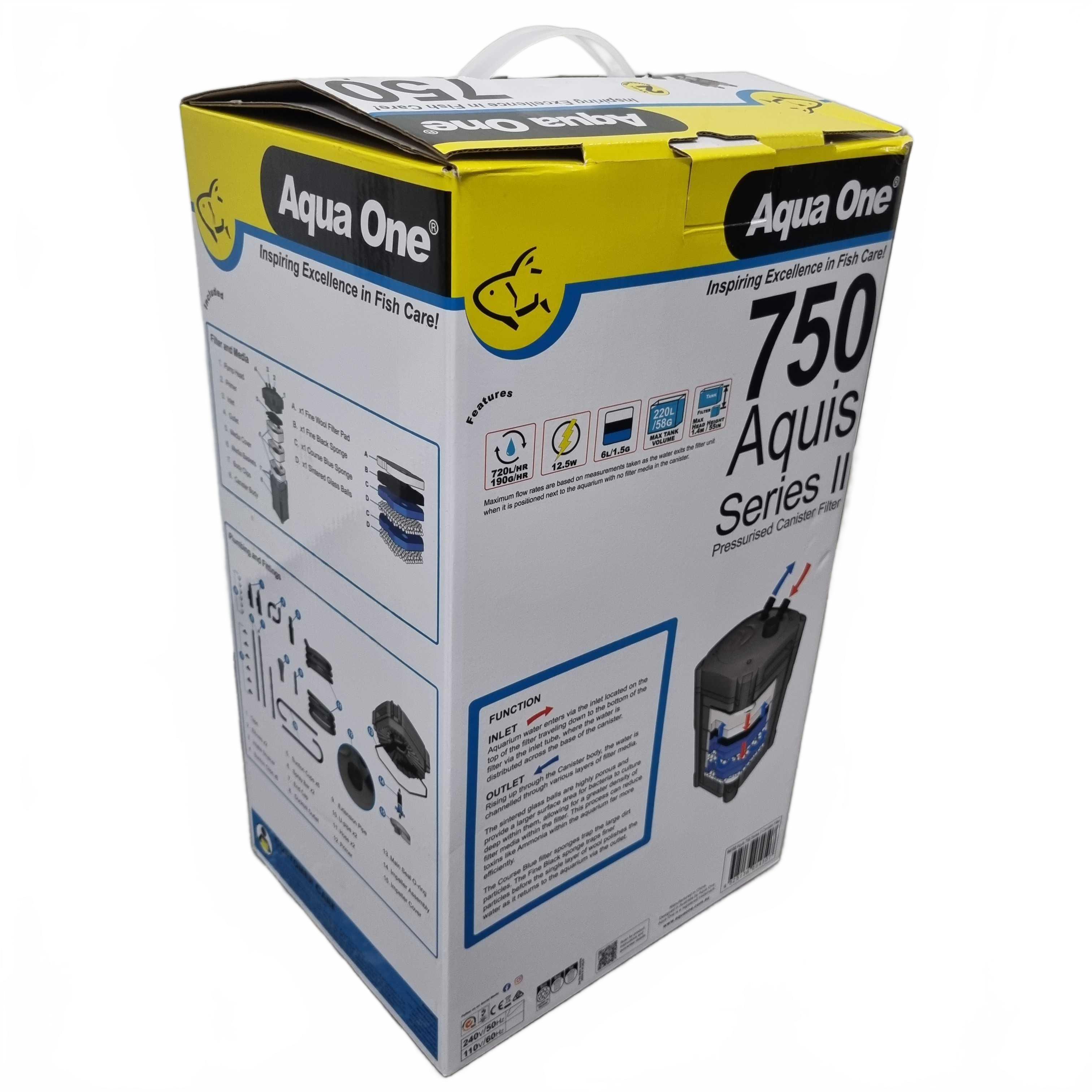 Aqua One Aquis Series 2 Filter New in Box *UNUSED* (WR 1425374)