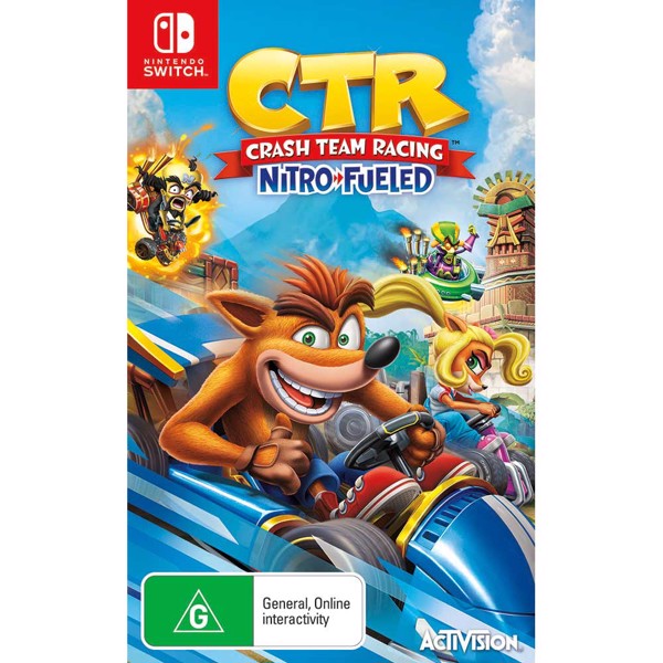 CTR Crash Team Racing Nitro-Fueled Nintendo Switch Game (WL 1356814)