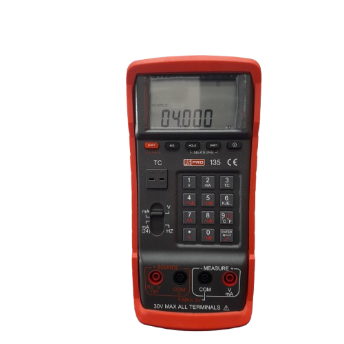 RS PRO RS-135 Loop Calibrator and Thermometer (LN)