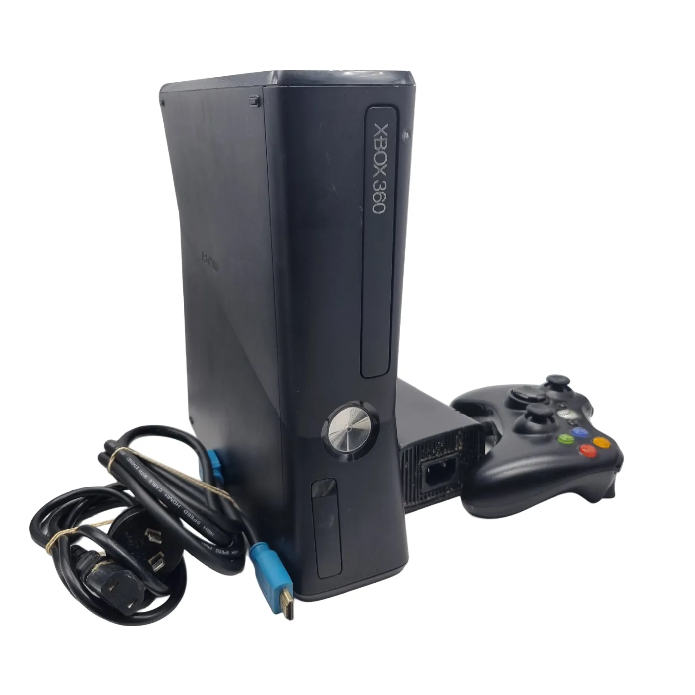Microsoft Xbox 360 S Slim 1439 4GB + Cables & Controller (WR 1368376)