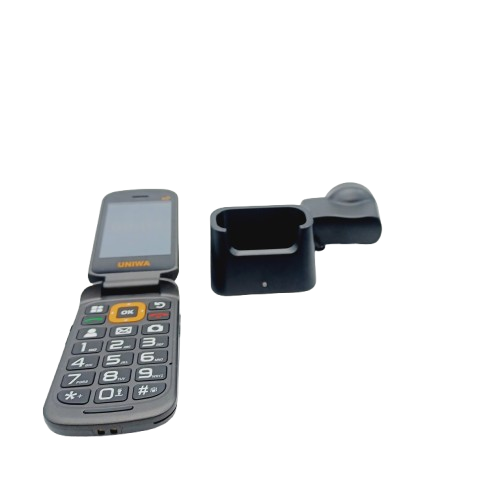 UNIWA V909T 4G Senior Flip Phone with Charging Dock Mobile Phone