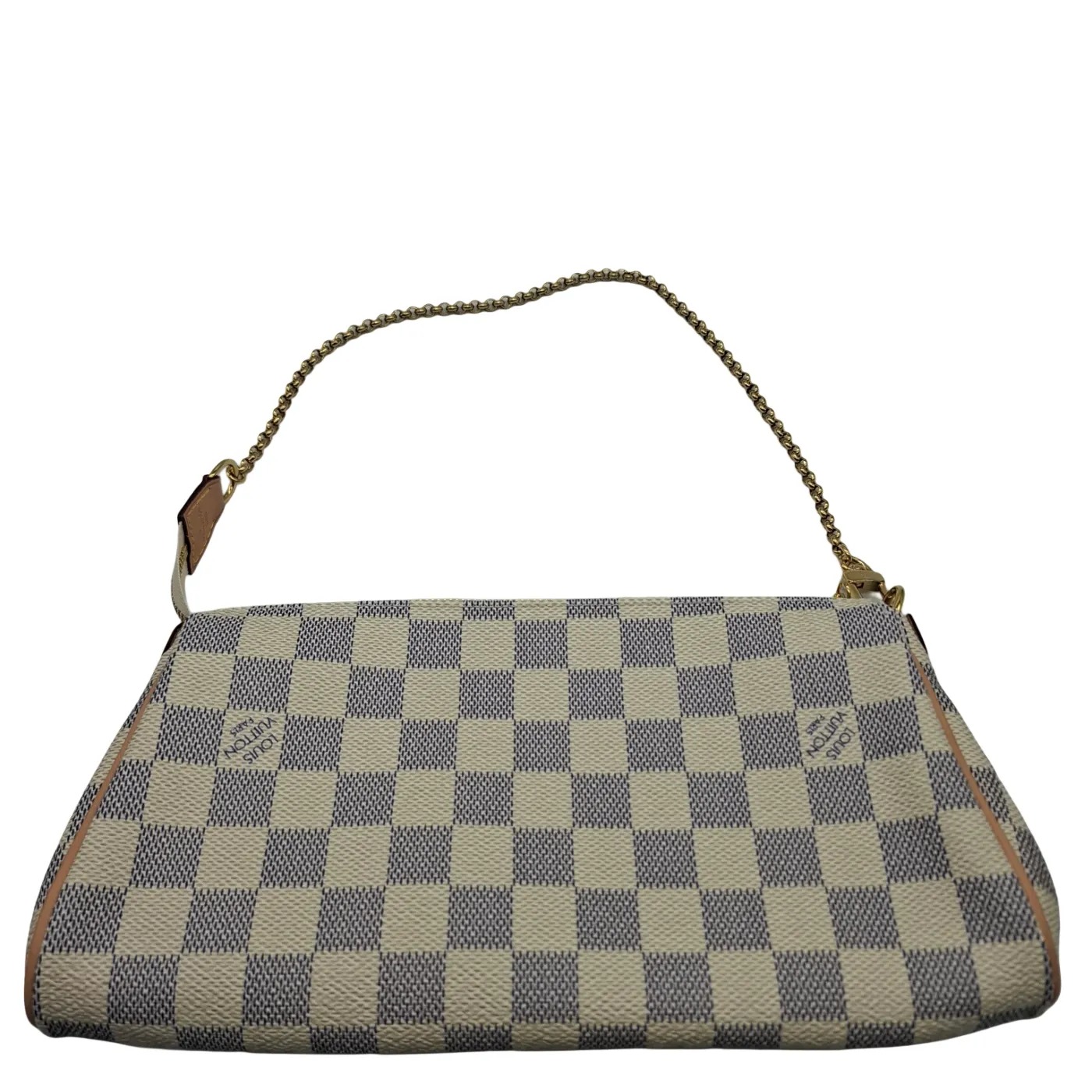 Louis Vuitton Damier Azur Eva Handbag With Box, Dustbag and Strap (WR1415934)
