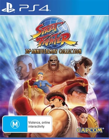 Sony Playstation 4 Game: Street Fighter – 30th Anniversary Collection *In Case* (WR 1359191)