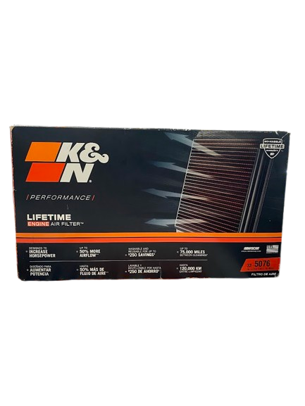 K&N High-Flow Air Filter 33-5076 (1434223) (NG)K&N High-Flow Air Filter 33-5076 (NG)