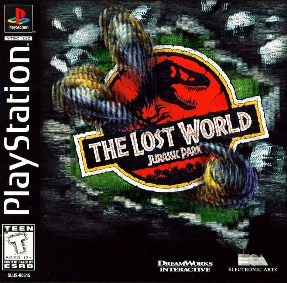 PS1 Game Jurassic Park: The Lost World (WL)