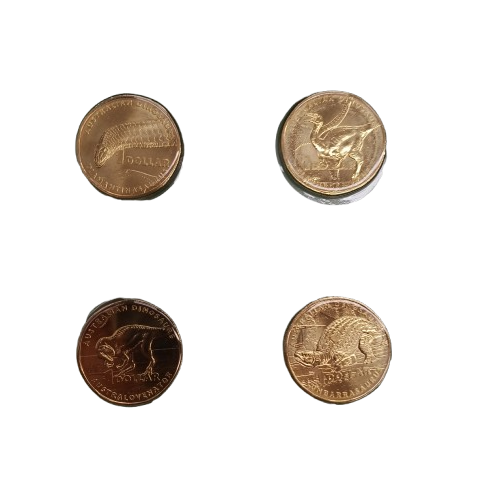 Australian Dinosaur Collector Coins 2022 $1 Four Coin Set (CP)