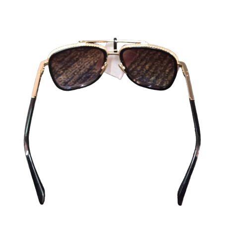 DITA Sunglasses Mach One – Titanium Gold & Black With Case (WR 1323057)