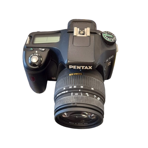 Pentax Camera K200 With Sigma DC Lens (GE)