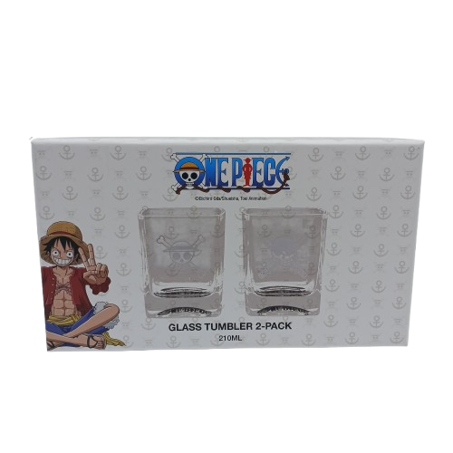 Toei Animation One Piece 2 Glass Tumbler Pack (CP 1408676)