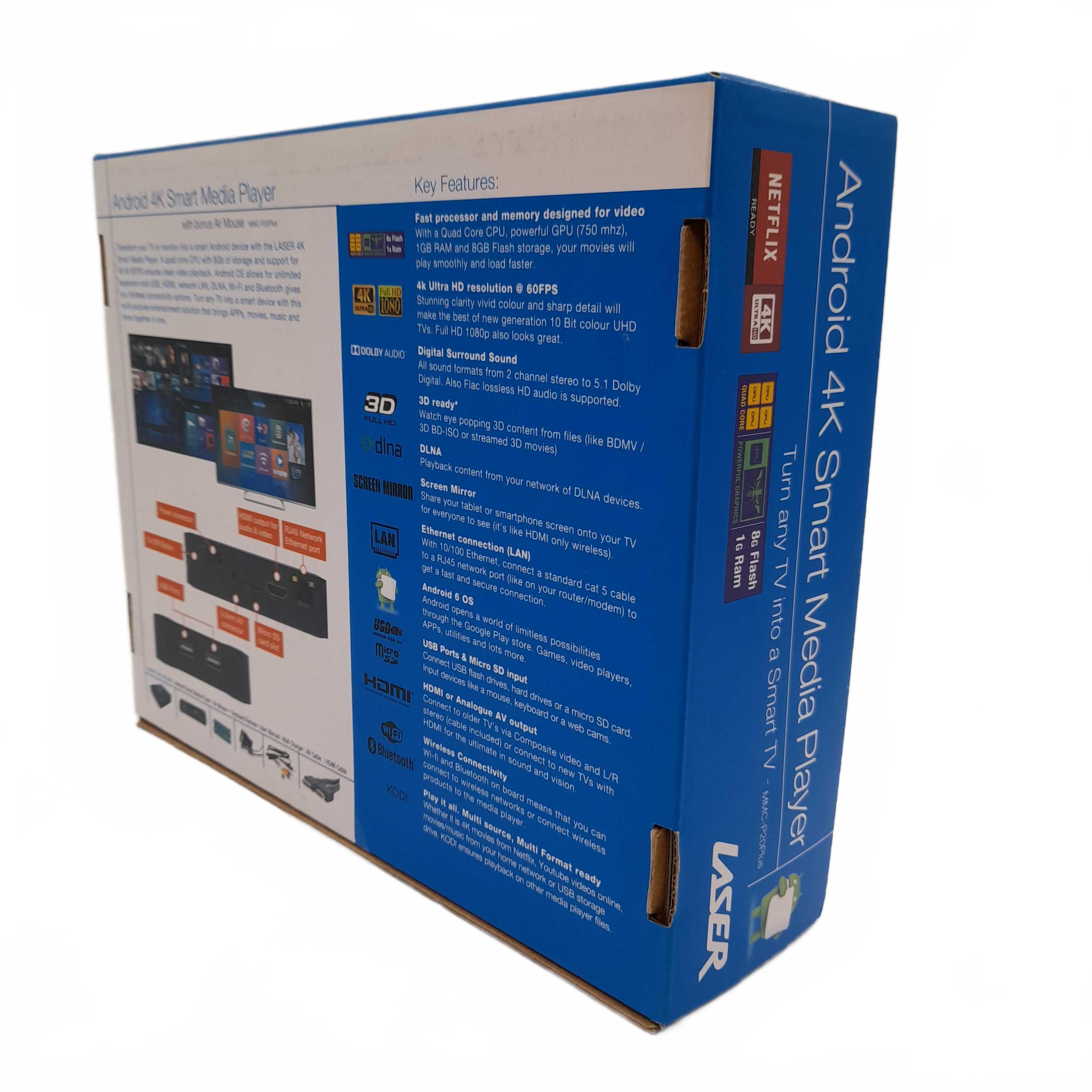 Laser Media Player MMC-P20PLUS + Box (WL 1425908)