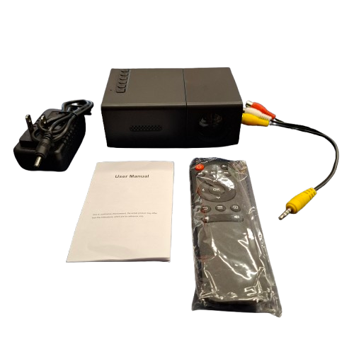 Portable Mini Projector Compact Home Theatre Projector (JN)